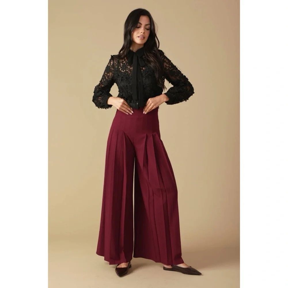 Solid Woven Pant - Picture 2 of 4